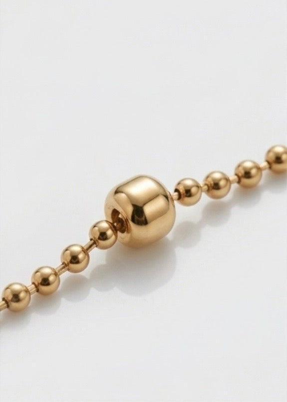 Bracelet Chaîne de Cheville Doré — Acier Inoxydable
