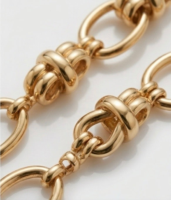 Bracelet Perséphone — Acier Inoxydable Doré